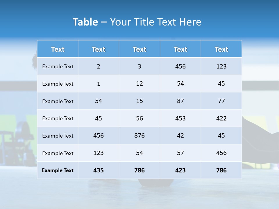 Person Bell Instructor PowerPoint Template