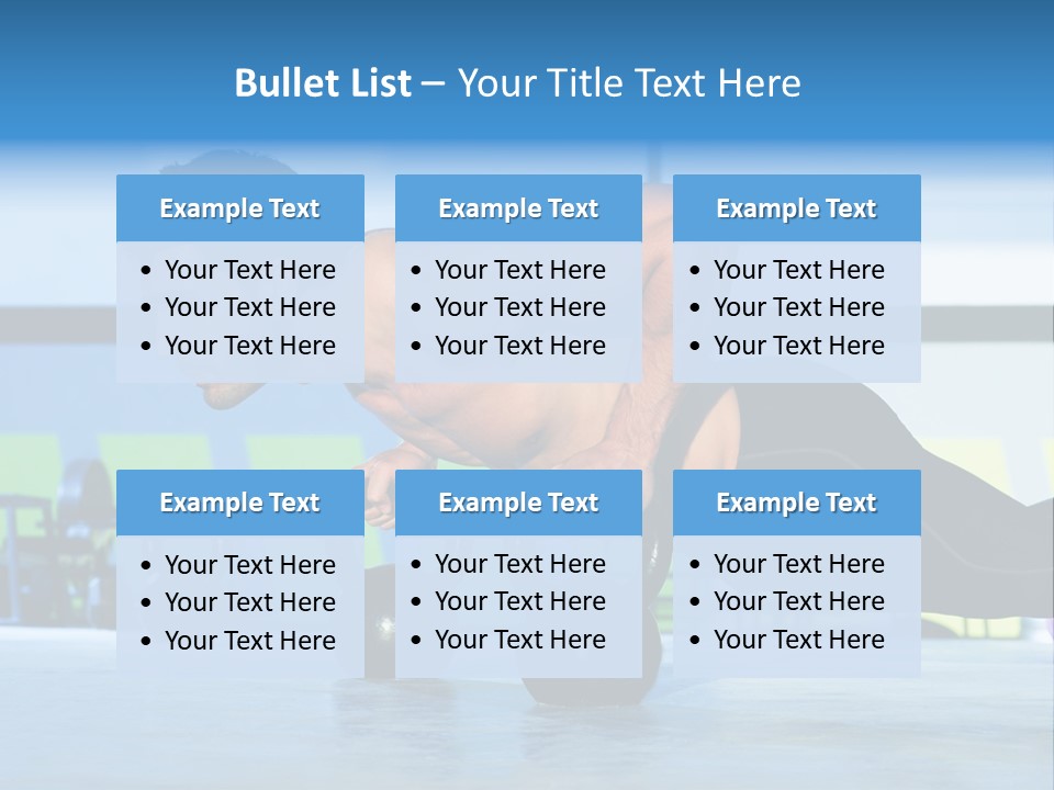 Person Bell Instructor PowerPoint Template