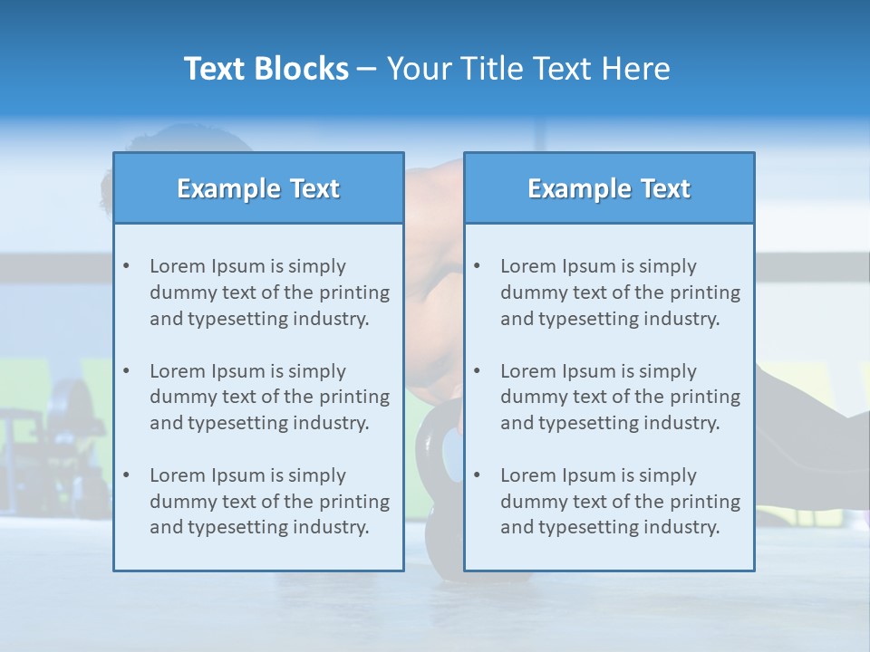 Person Bell Instructor PowerPoint Template