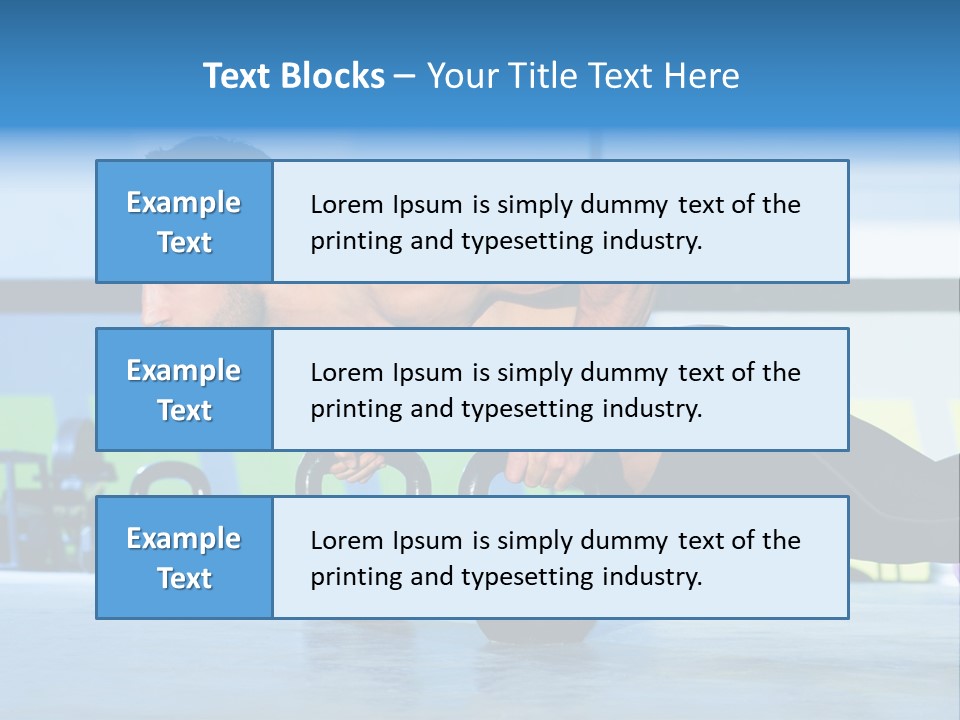 Person Bell Instructor PowerPoint Template