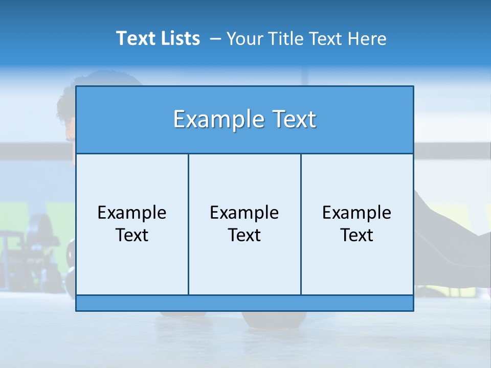 Person Bell Instructor PowerPoint Template