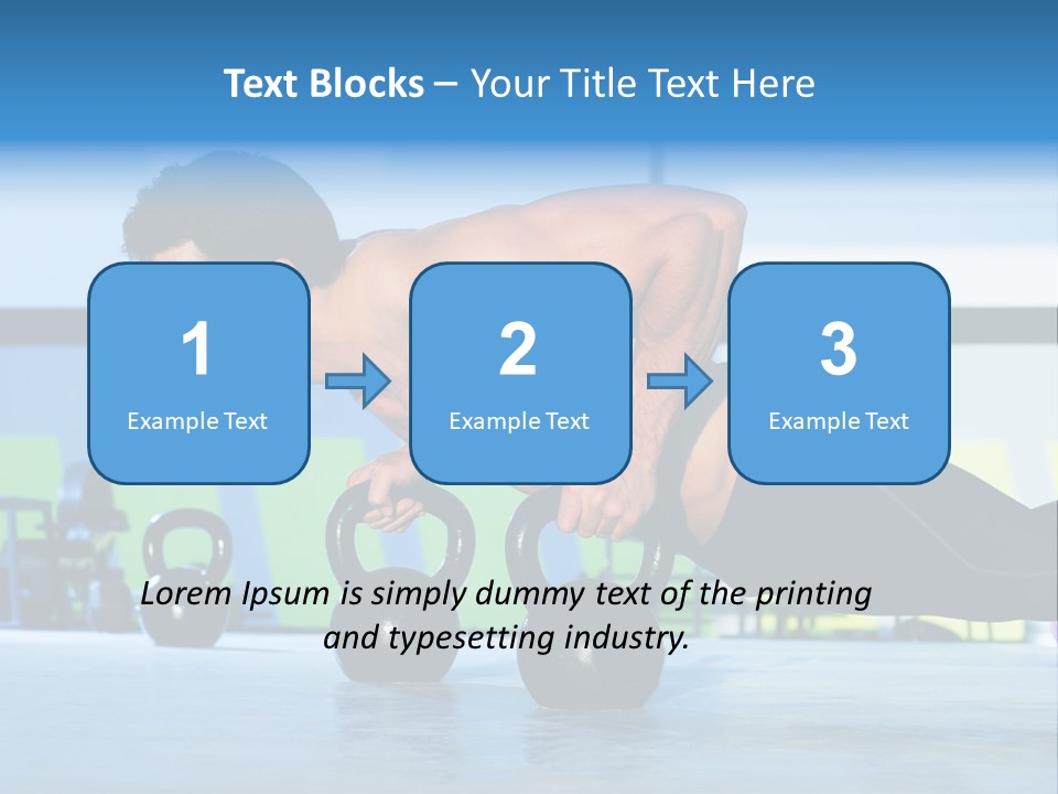 Person Bell Instructor PowerPoint Template
