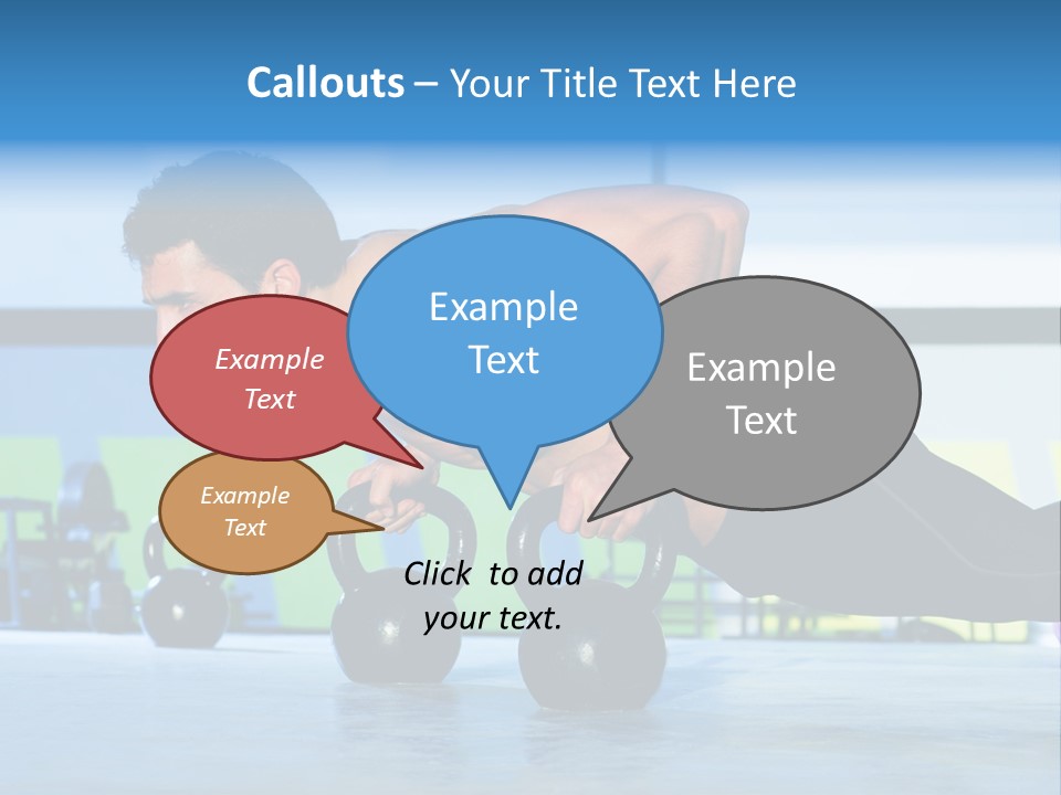 Person Bell Instructor PowerPoint Template