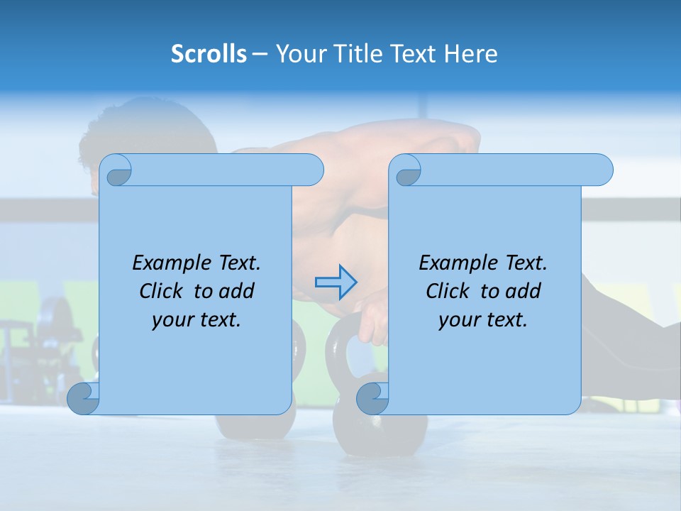 Person Bell Instructor PowerPoint Template