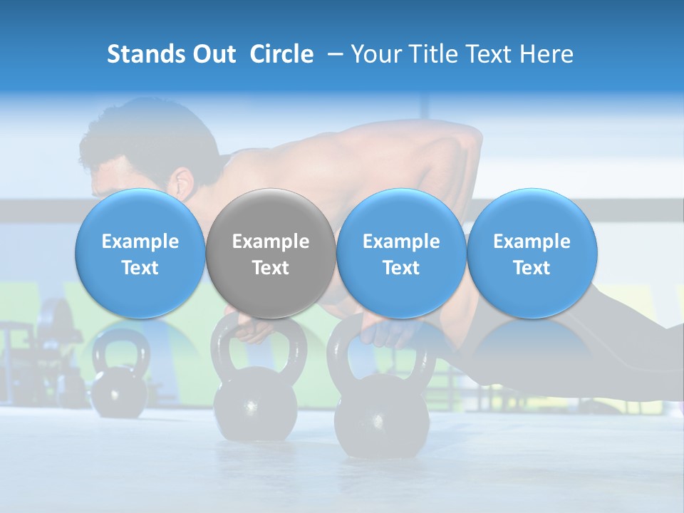 Person Bell Instructor PowerPoint Template