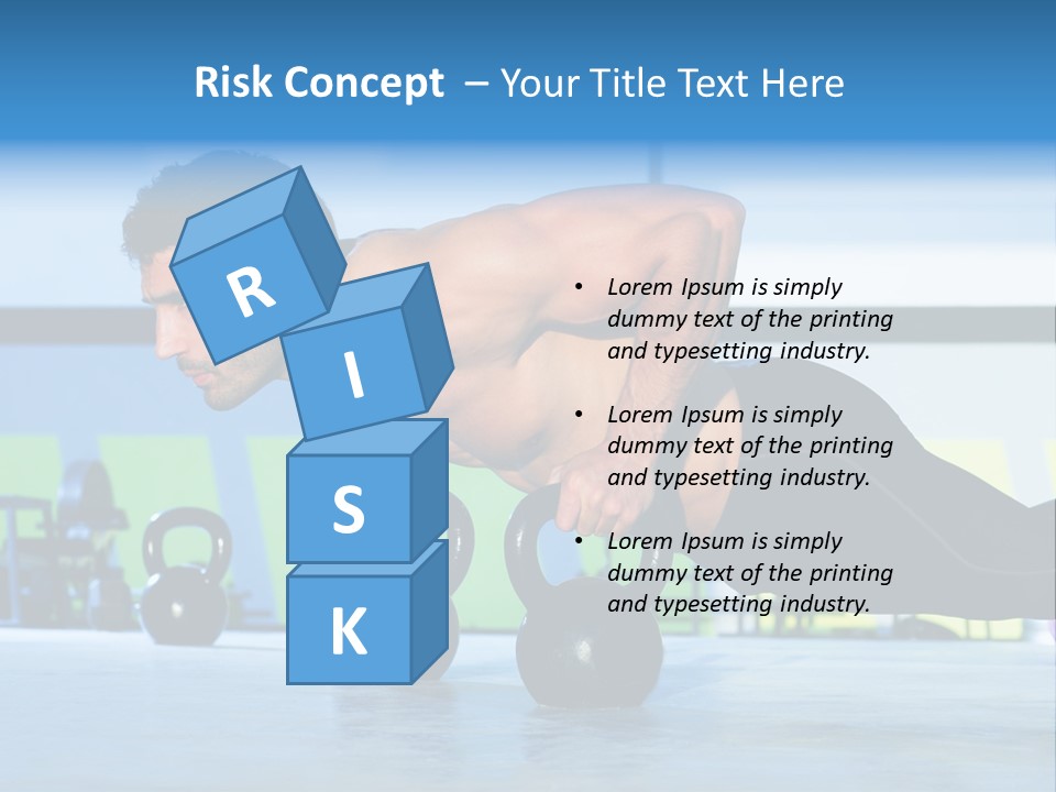 Person Bell Instructor PowerPoint Template