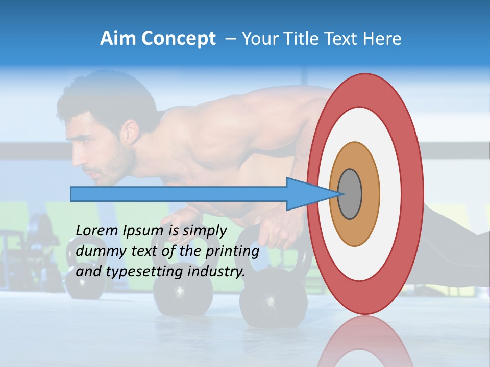 Person Bell Instructor PowerPoint Template