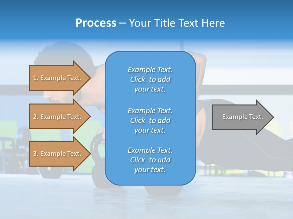Person Bell Instructor PowerPoint Template