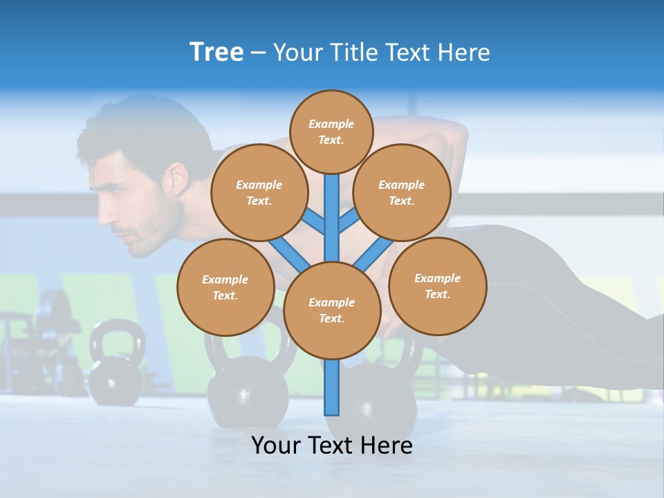 Person Bell Instructor PowerPoint Template
