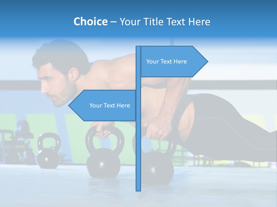Person Bell Instructor PowerPoint Template