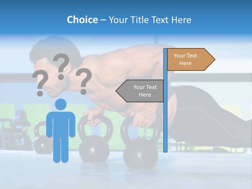Person Bell Instructor PowerPoint Template