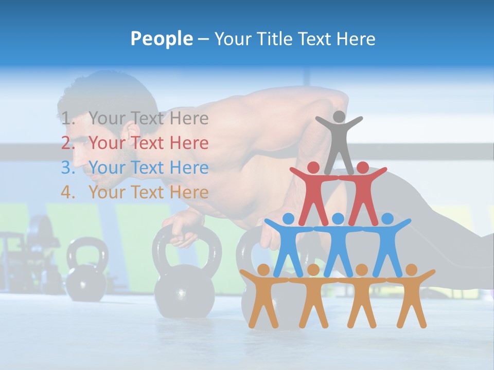 Person Bell Instructor PowerPoint Template