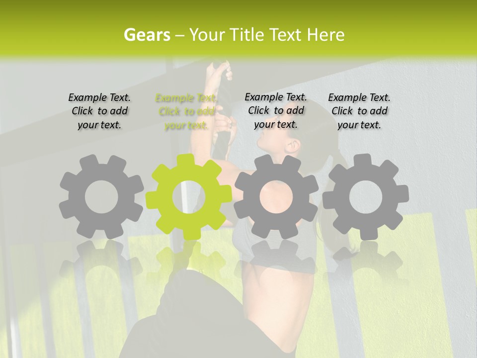 Body Healthy Cross PowerPoint Template