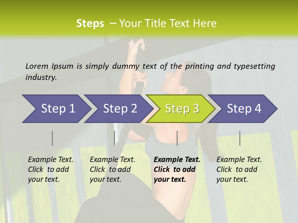 Body Healthy Cross PowerPoint Template