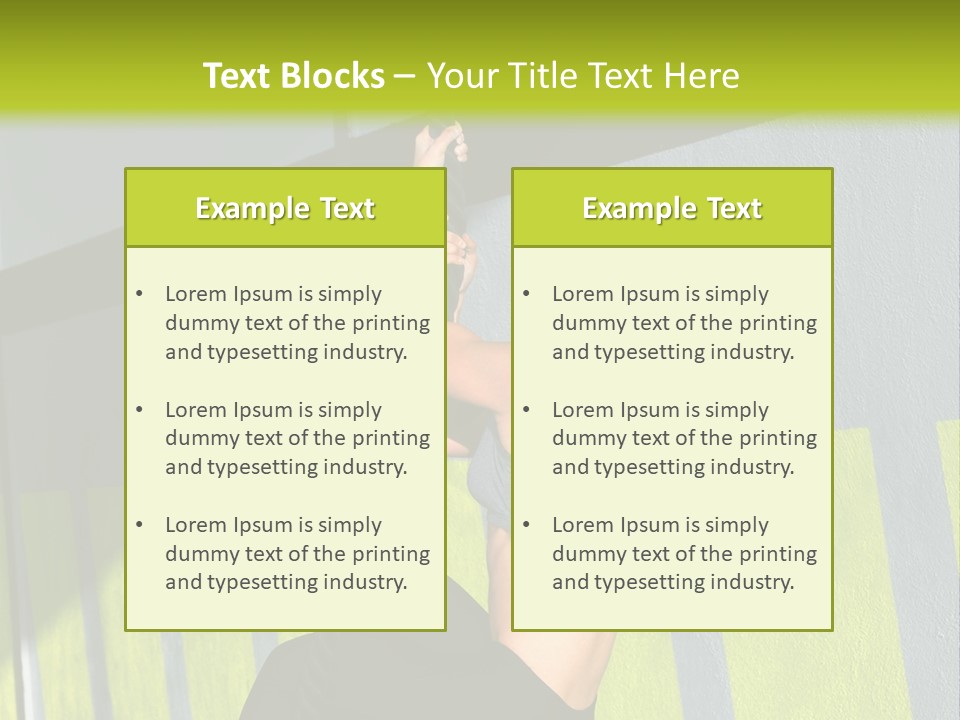 Body Healthy Cross PowerPoint Template
