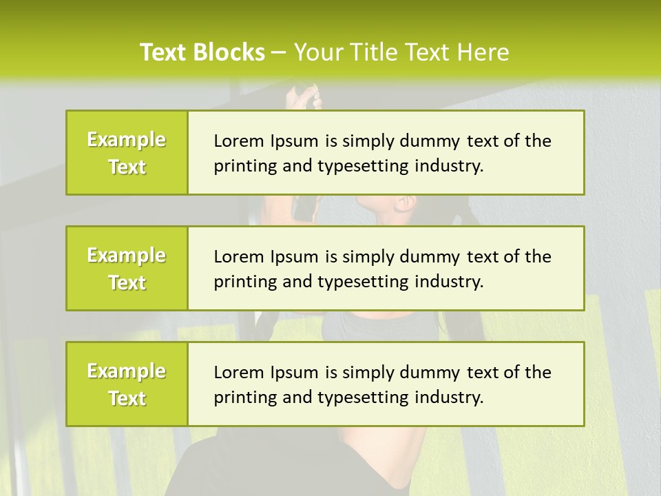 Body Healthy Cross PowerPoint Template