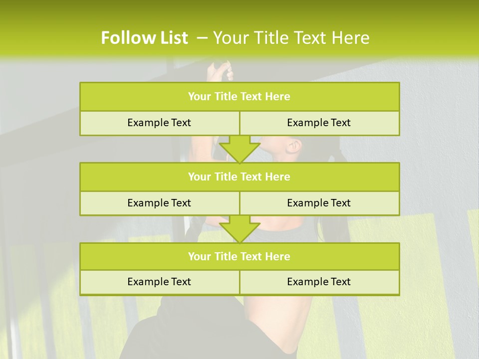 Body Healthy Cross PowerPoint Template