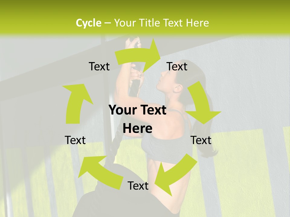 Body Healthy Cross PowerPoint Template