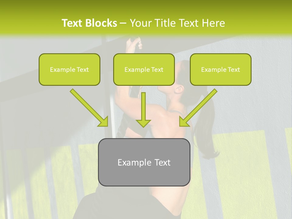 Body Healthy Cross PowerPoint Template