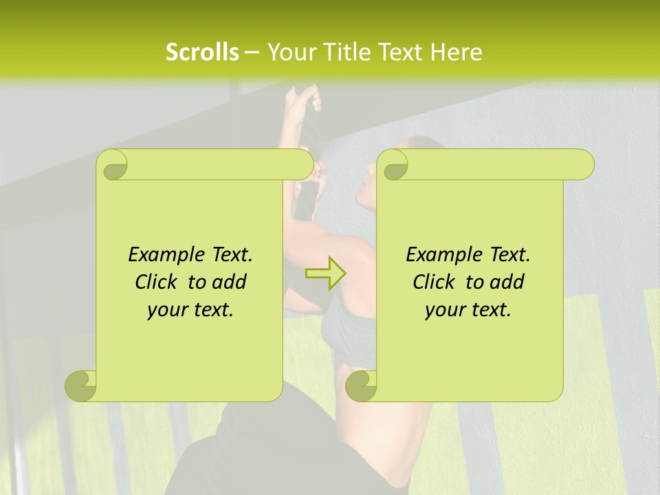 Body Healthy Cross PowerPoint Template