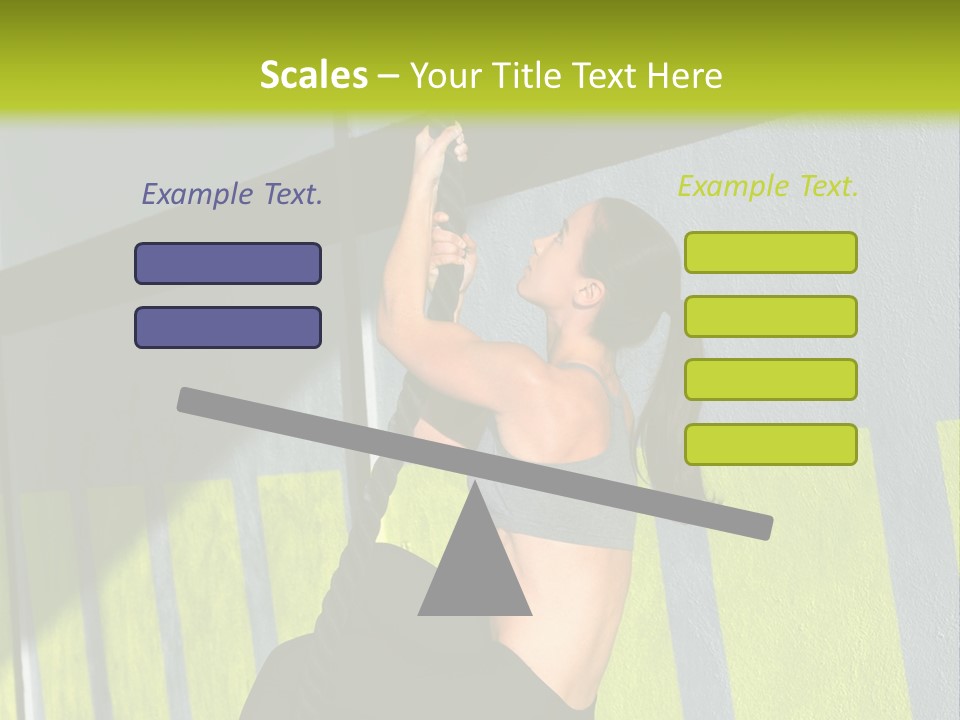 Body Healthy Cross PowerPoint Template