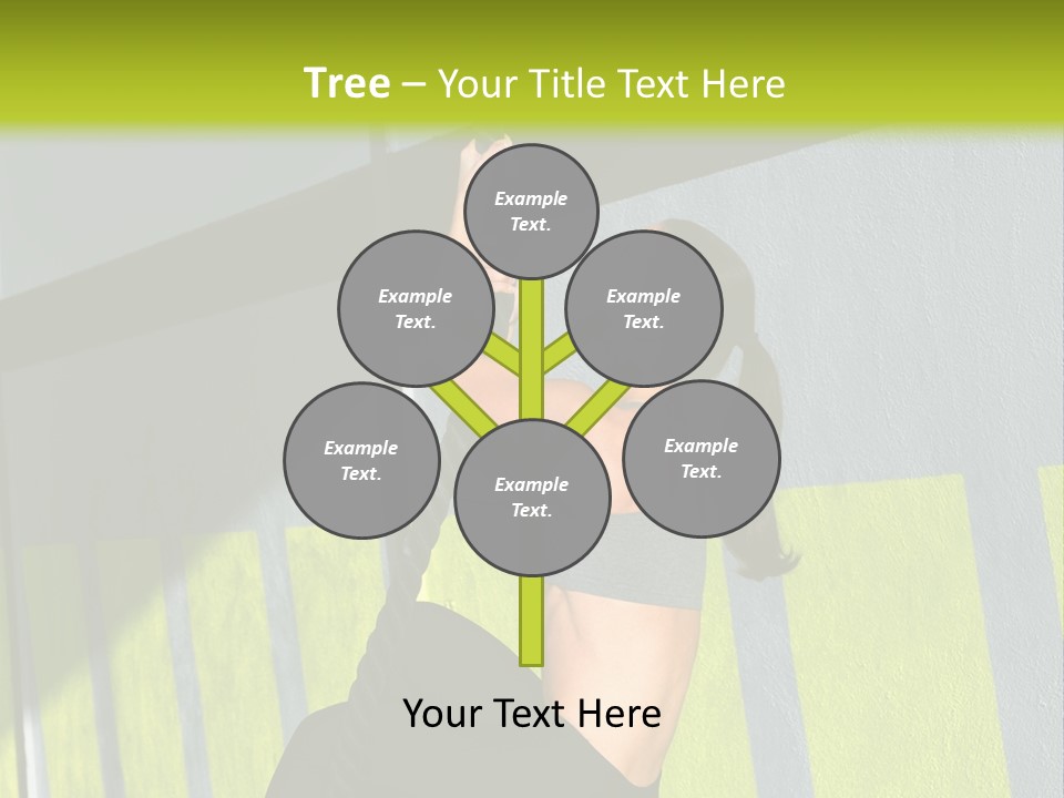 Body Healthy Cross PowerPoint Template