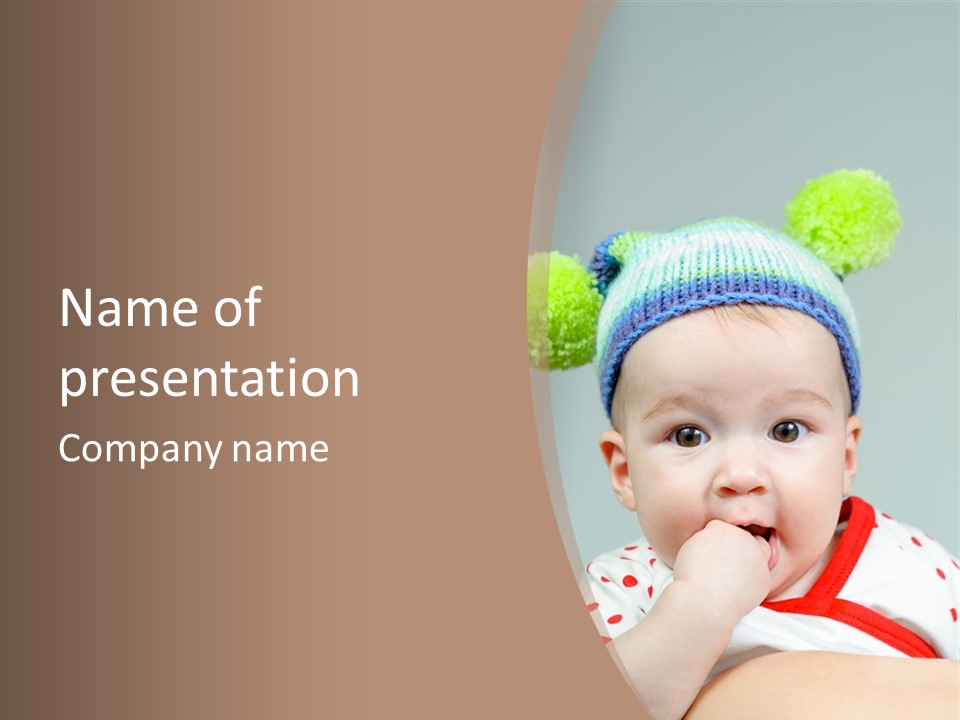 Soft Expression Childhood PowerPoint Template