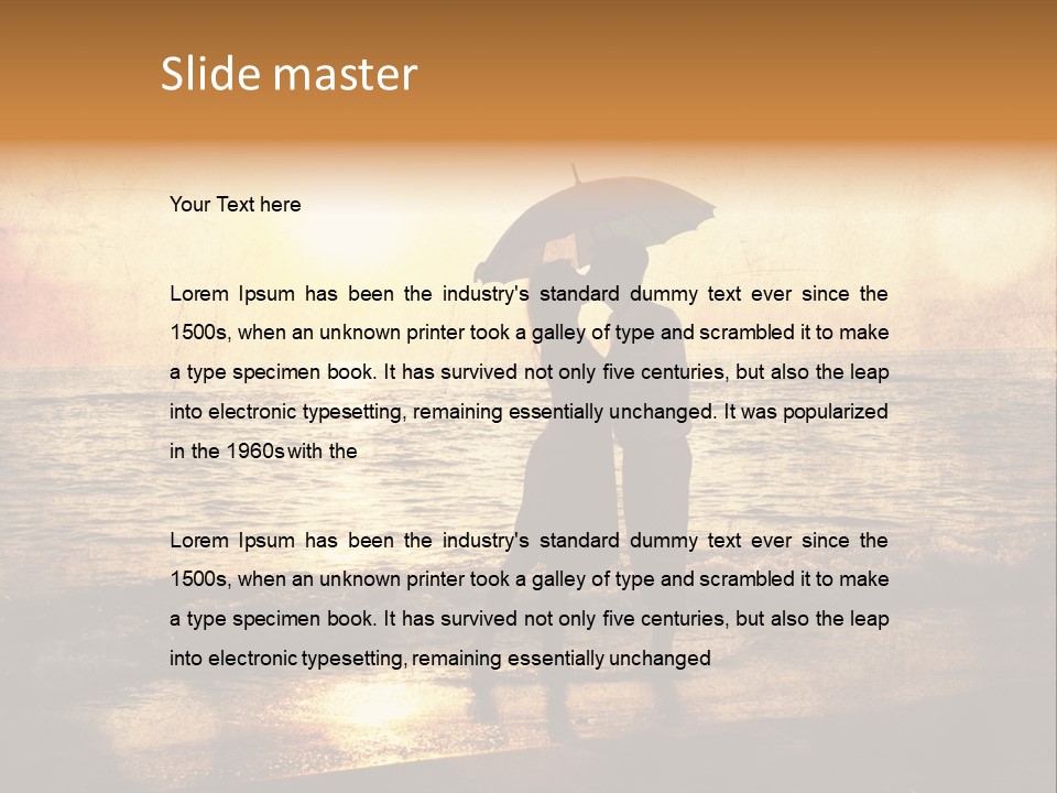 Male Beautiful Looking PowerPoint Template