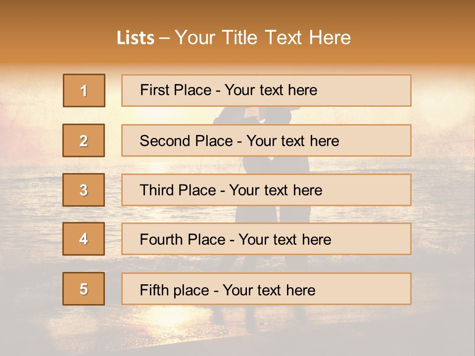 Male Beautiful Looking PowerPoint Template