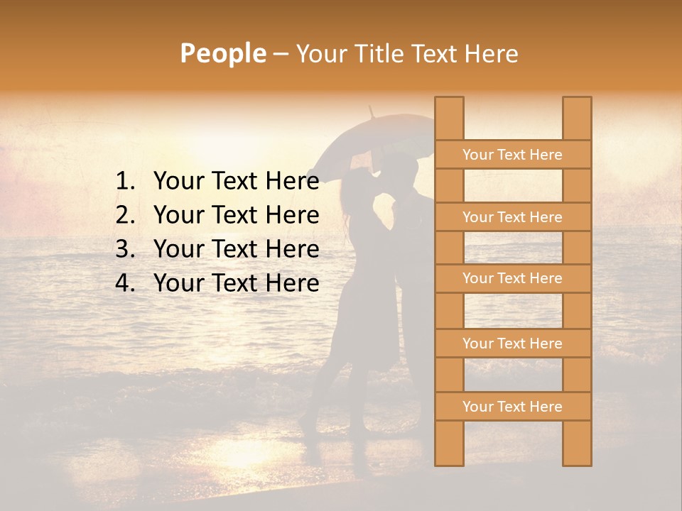 Male Beautiful Looking PowerPoint Template