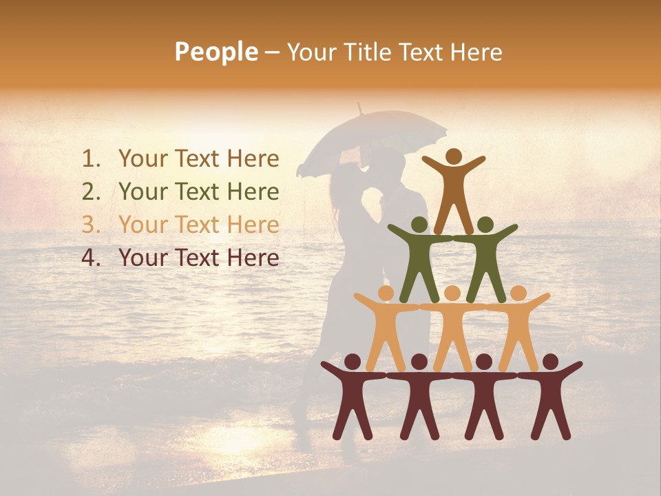 Male Beautiful Looking PowerPoint Template