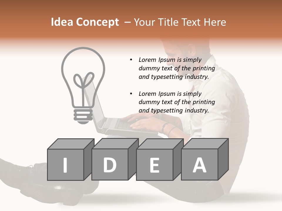 Concept Technology Isolated PowerPoint Template