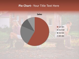 Displeased Divorce Family PowerPoint Template