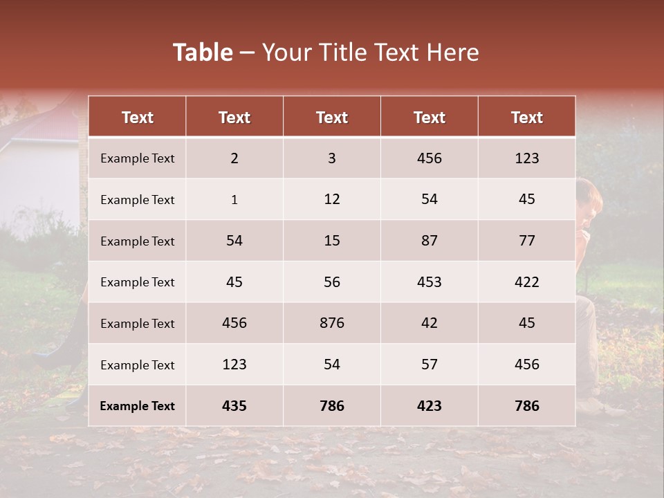 Displeased Divorce Family PowerPoint Template