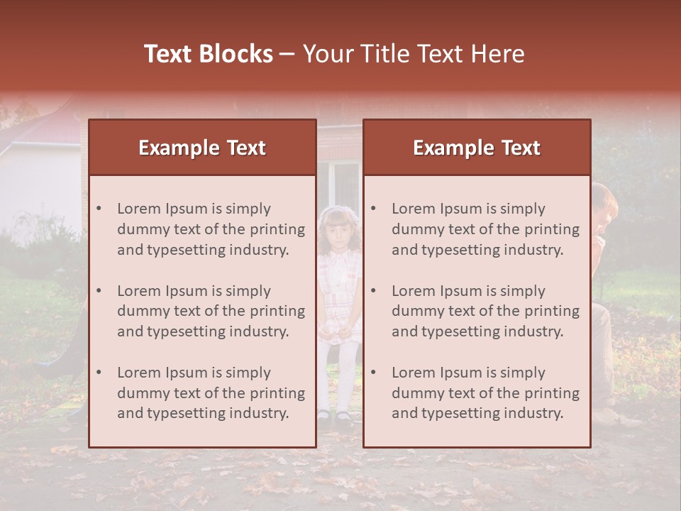 Displeased Divorce Family PowerPoint Template