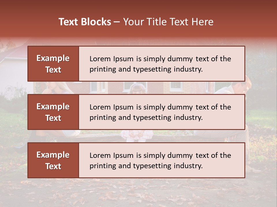 Displeased Divorce Family PowerPoint Template
