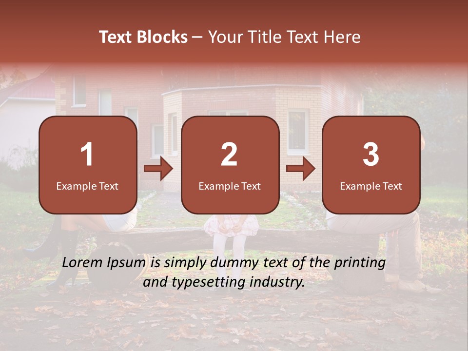 Displeased Divorce Family PowerPoint Template