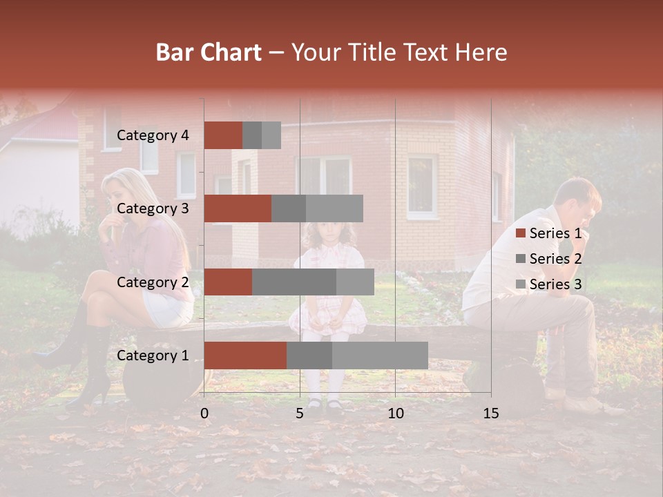 Displeased Divorce Family PowerPoint Template