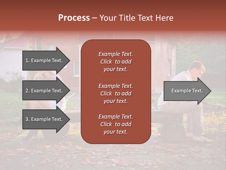 Displeased Divorce Family PowerPoint Template