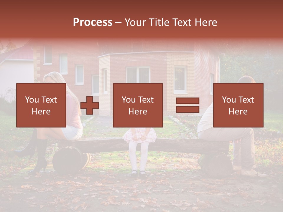 Displeased Divorce Family PowerPoint Template