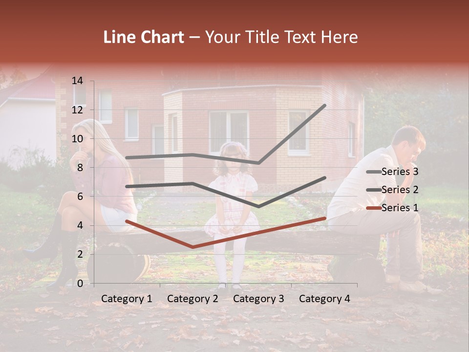 Displeased Divorce Family PowerPoint Template