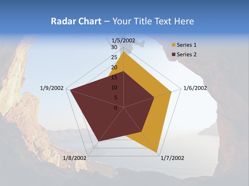 Climb Climbing Top PowerPoint Template