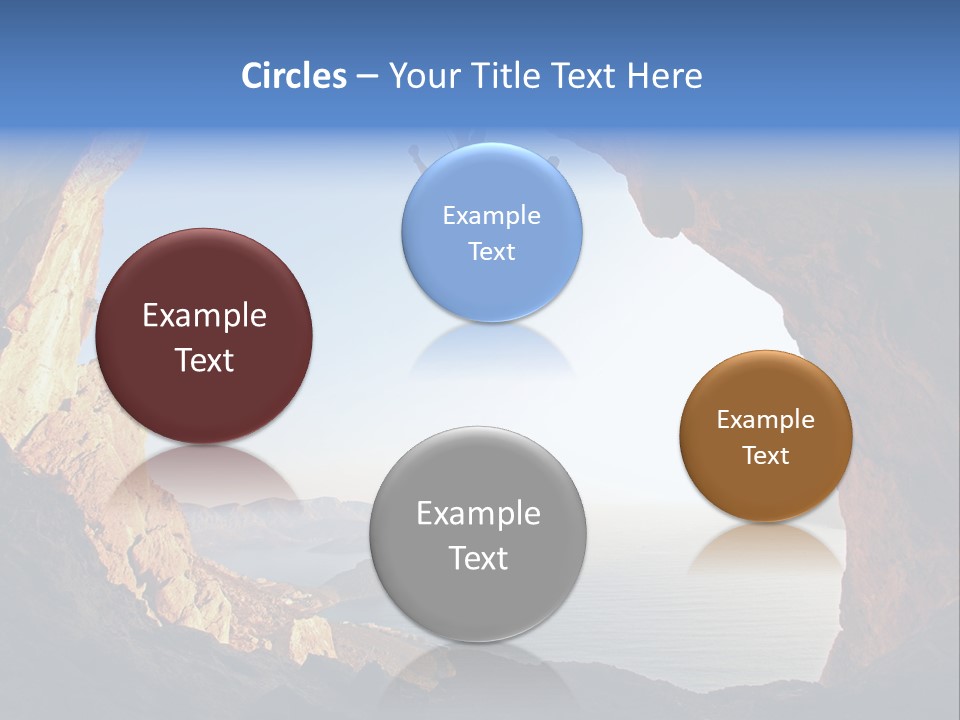 Climb Climbing Top PowerPoint Template