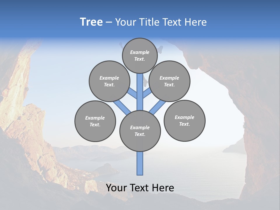 Climb Climbing Top PowerPoint Template