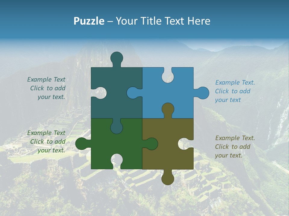 Road Place Spanish PowerPoint Template