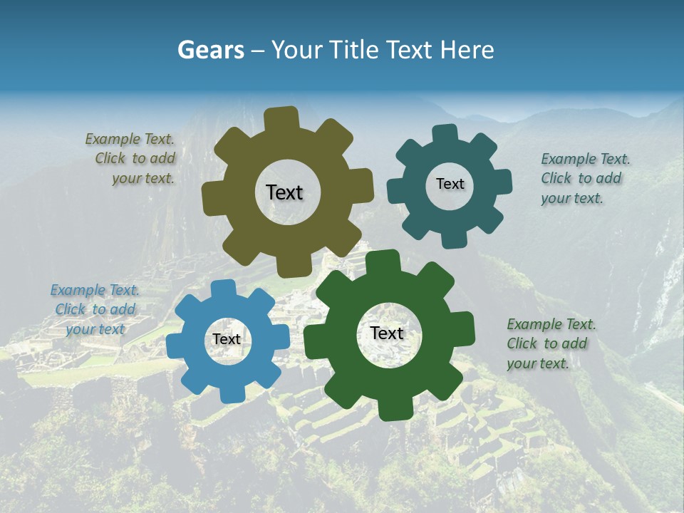 Road Place Spanish PowerPoint Template