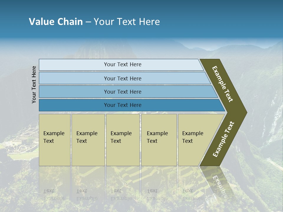 Road Place Spanish PowerPoint Template
