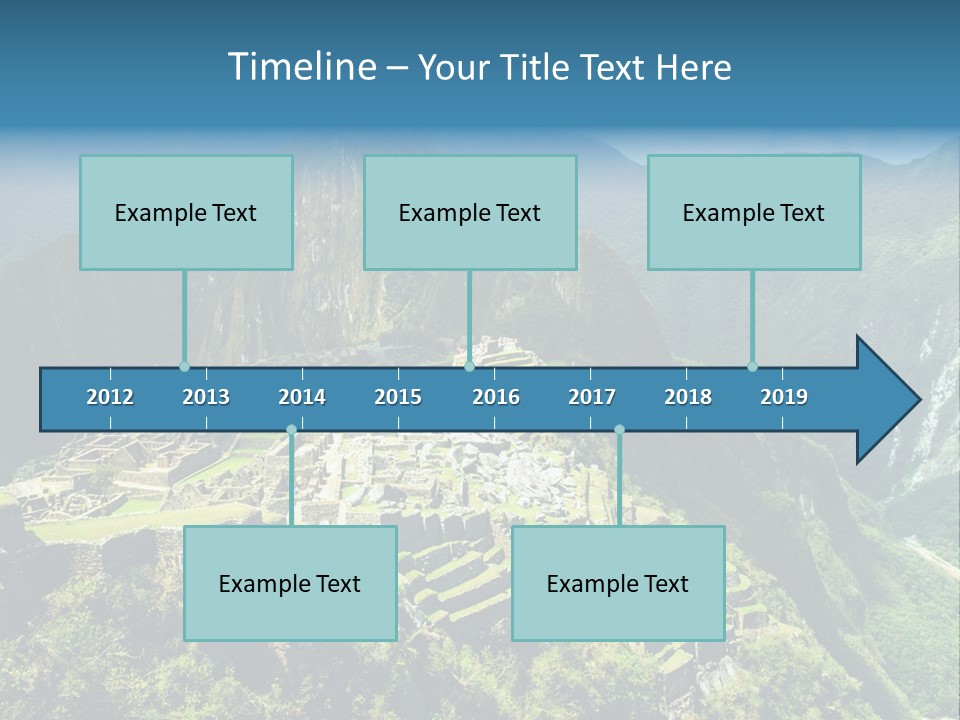 Road Place Spanish PowerPoint Template