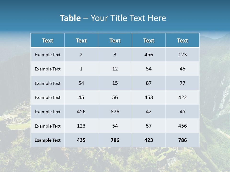 Road Place Spanish PowerPoint Template