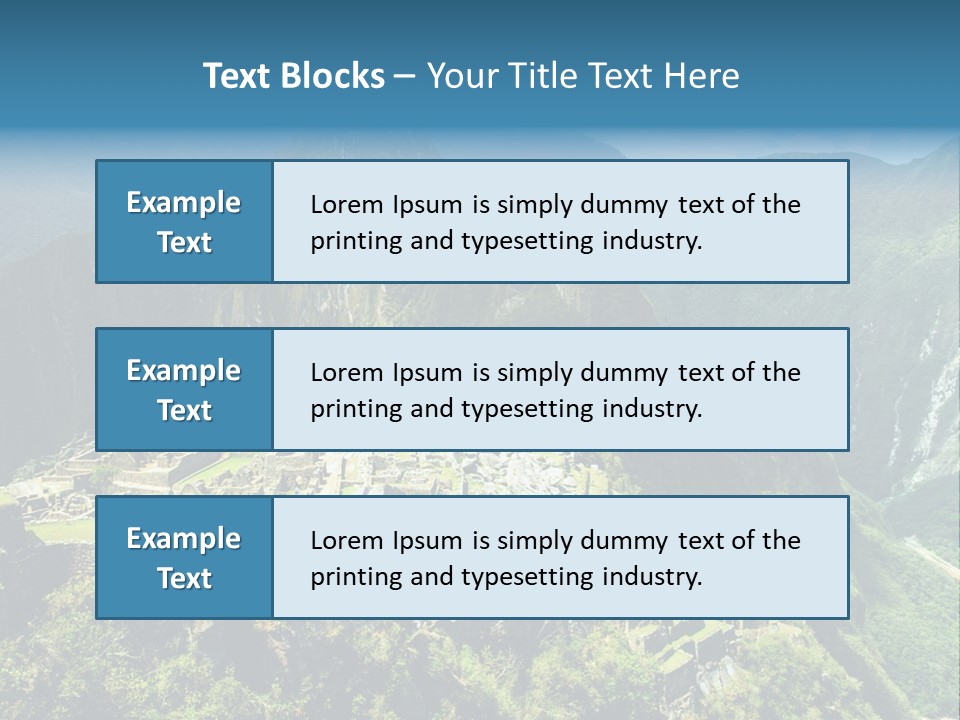 Road Place Spanish PowerPoint Template